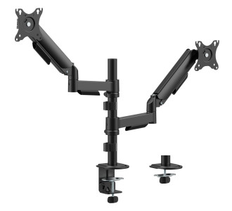POWERTECH βάση γραφείου για 2x οθόνες PT-1628, 17-32", έως 9kg