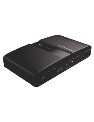 POWERTECH mini DC UPS PT-1634, 36W, 20000mAh, 3x DC, USB/USB-C, PoE/LAN, μαύρο POWERTECH mini DC UPS PT-1634, 36W, 20000mAh, 3x DC, USB/USB-C, PoE/LAN, μαύρο