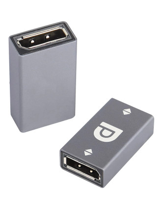 POWERTECH αντάπτορας DisplayPort PT-1643, 8K/60Hz, 32.4 Gbps, γκρι POWERTECH αντάπτορας DisplayPort PT-1643, 8K/60Hz, 32.4 Gbps, γκρι