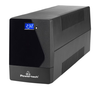 POWERTECH UPS Line Interactive PT-1800LCD με οθόνη, 1800VA, 1080W, 4x Schuko, 2x RJ45/RJ11, USB Type B POWERTECH UPS Line Interactive PT-1800LCD με οθόνη, 1800VA, 1080W, 4x Schuko, 2x RJ45/RJ11, USB Type B