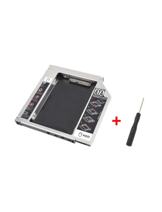 Θήκη σκληρού δίσκου HDD & SSD 2.5" PT-242, SATA, με ύψος 12.7mm