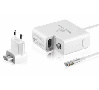POWERTECH τροφοδοτικό laptop PT-288 για Apple, 60W, 16.5V/3.65A, λευκό