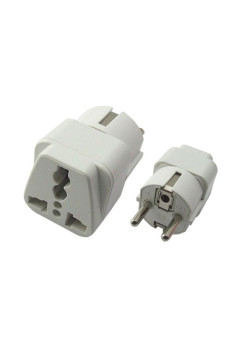 POWERTECH adapter German type σε universal PT-349, CCA