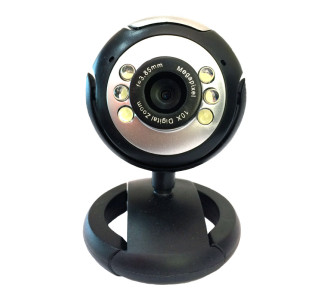 POWERTECH Web Camera PT-509 1.3MP, Plug & Play, μαύρη