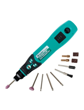 PROSKIT περιστροφικό πολυεργαλείο PT-5205U, 3.7V, 600mah, έως 15000rpm