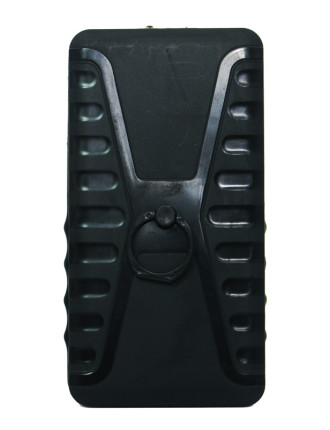 POWERTECH universal θήκη κινητού με ring PT-530, έως 7.5 x 14.5cm, μαύρη