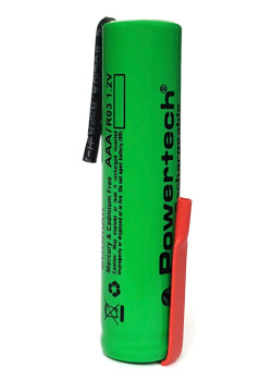 POWERTECH επαναφορτιζόμενη μπαταρία PT-788 800mAh, AAΑ HR03, 1τμχ