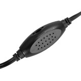 POWERTECH ηχεία Essential sound PT-844, 2x 3W, 3.5mm, μαύρα