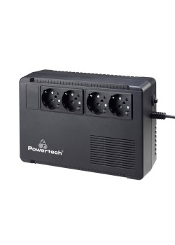 POWERTECH UPS Line Interactive PT-950C, 950VA/570W, 4x schuko