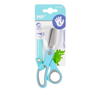 MP ψαλίδι χαρτιού PT113 για αριστερόχειρες, μεταλλική λεπίδα, 13cm, μπλε MP ψαλίδι χαρτιού PT113 για αριστερόχειρες, μεταλλική λεπίδα, 13cm, μπλε