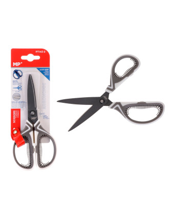 MP ψαλίδι χαρτιού PT143-3, μεταλλική λεπίδα, 17cm, λευκό-γκρι MP ψαλίδι χαρτιού PT143-3, μεταλλική λεπίδα, 17cm, λευκό-γκρι