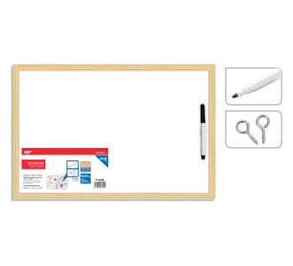 MP Πίνακας λευκός με μαρκαδόρο PT300B, 30 x 40cm