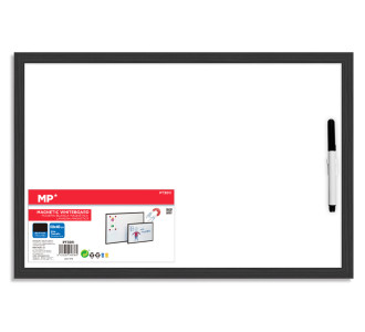 MP πίνακας μαρκαδόρου PT301I με μαρκαδόρο, μαγνητικός, 60x40cm