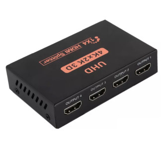 POWERTECH HDMI splitter PTH-048, 4 σε 1, 4K/60Hz, μαύρο