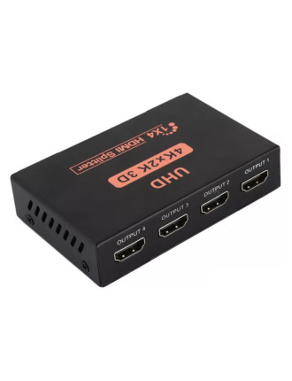 POWERTECH HDMI splitter PTH-048, 4 σε 1, 4K/60Hz, μαύρο POWERTECH HDMI splitter PTH-048, 4 σε 1, 4K/60Hz, μαύρο