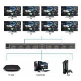 POWERTECH HDMI splitter PTH-049, 8 σε 1, 4K, μαύρο