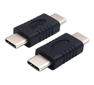 POWERTECH αντάπτορας USB-C αρσενικό σε USB-C αρσενικό PTH-061, μαύρος