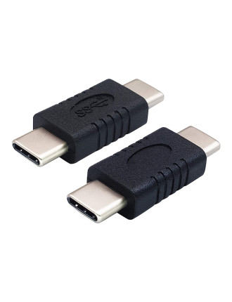 POWERTECH αντάπτορας USB-C αρσενικό σε USB-C αρσενικό PTH-061, μαύρος POWERTECH αντάπτορας USB-C αρσενικό σε USB-C αρσενικό PTH-061, μαύρος