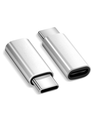 POWERTECH αντάπτορας USB-C αρσενικό σε Micro USB θηλυκό PTH-064, ασημί POWERTECH αντάπτορας USB-C αρσενικό σε Micro USB θηλυκό PTH-064, ασημί