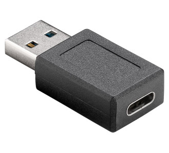 POWERTECH αντάπτορας USB 3.1 σε USB-C PTH-066, 5Gbps, μαύρο