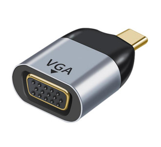 POWERTECH αντάπτορας USB-C σε VGA PTH-094, 1080p/60Hz, γκρι