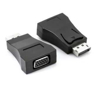 POWERTECH αντάπτορας DisplayPort σε VGA PTH-100, 1080p/60Hz, μαύρος