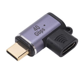 POWERTECH αντάπτορας USB-C PTH-107, μαγνητικός, 100W, 40Gbps, γκρι