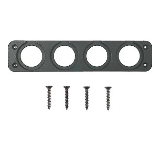 POWERTECH πάνελ πρίζας για σκάφη & οχήματα PTL-015, 4 θέσεις, 196x43mm POWERTECH πάνελ πρίζας για σκάφη & οχήματα PTL-015, 4 θέσεις, 196x43mm