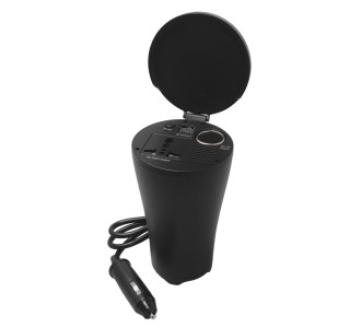 POWERTECH inverter αυτοκινήτου PTL-022, 150W, 12V DC σε 220V AC, με USB/USB-C POWERTECH inverter αυτοκινήτου PTL-022, 150W, 12V DC σε 220V AC, με USB/USB-C