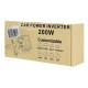 POWERTECH inverter αυτοκινήτου PTL-028, 200W, 12V/24V DC σε 110V/220V AC, με 2x USB-C/2x USB POWERTECH inverter αυτοκινήτου PTL-028, 200W, 12V/24V DC σε 110V/220V AC, με 2x USB-C/2x USB