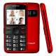 POWERTECH κινητό τηλέφωνο Sentry Eco V2, dual SIM, πλήκτρο SOS, κόκκινο POWERTECH κινητό τηλέφωνο Sentry Eco V2, dual SIM, πλήκτρο SOS, κόκκινο