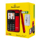 POWERTECH κινητό τηλέφωνο Sentry Eco V2, dual SIM, πλήκτρο SOS, κόκκινο POWERTECH κινητό τηλέφωνο Sentry Eco V2, dual SIM, πλήκτρο SOS, κόκκινο