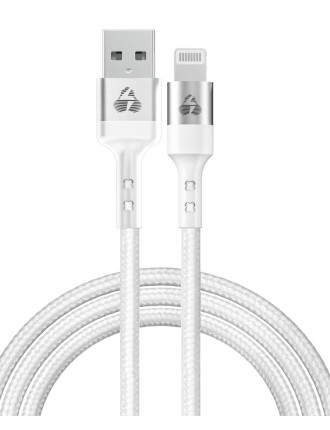 POWERTECH καλώδιο USB σε Lightning PTR-0126, 12W, copper, 1m, λευκό