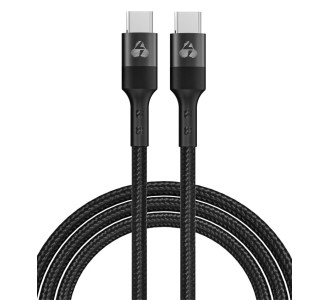 POWERTECH καλώδιο USB-C PTR-0130, PD 60W, copper, 1m, μαύρο