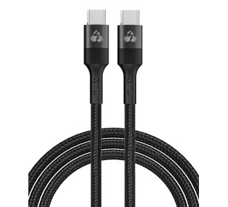 POWERTECH καλώδιο USB-C PTR-0133, PD 100W, copper, 60cm, μαύρο