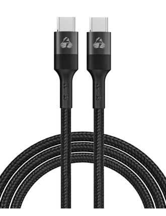 POWERTECH καλώδιο USB-C PTR-0133, PD 100W, copper, 60cm, μαύρο
