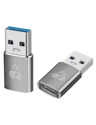 POWERTECH αντάπτορας USB 3.0 σε USB-C PTR-0147, 10 Gbps, 60W, γκρι POWERTECH αντάπτορας USB 3.0 σε USB-C PTR-0147, 10 Gbps, 60W, γκρι