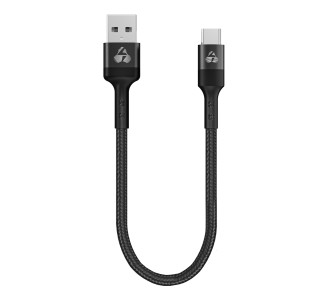 POWERTECH καλώδιο USB-C σε USB PTR-0166, 60W, 480Mbps, 25cm, μαύρο
