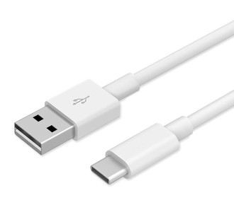 POWERTECH καλώδιο USB-C σε USB PTR-0182, 2A, 1m, λευκό