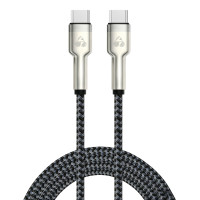 POWERTECH καλώδιο USB-C PTR-0198, PD 60W, 480Mbps, 1m, μαύρο