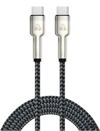 POWERTECH καλώδιο USB-C PTR-0198, PD 60W, 480Mbps, 1m, μαύρο