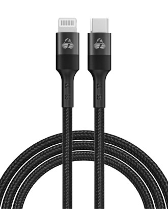 POWERTECH καλώδιο Lightning σε USB-C PTR-0203, PD 27W, 480Mbps, 1m, μαύρο