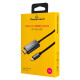 POWERTECH καλώδιο USB-C σε HDMI PTR-0209, 4K/30Hz, 10 Gbps, 1m, μαύρο POWERTECH καλώδιο USB-C σε HDMI PTR-0209, 4K/30Hz, 10 Gbps, 1m, μαύρο