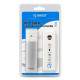 ORICO θήκη για M.2 SATA SSD PWM2, 5Gbps, tool free, λευκή ORICO θήκη για M.2 SATA SSD PWM2, 5Gbps, tool free, λευκή