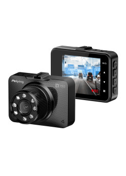 PEIYING κάμερα αυτοκινήτου Basic D150 για παρμπρίζ, 2.4" οθόνη, 1080p FHD
