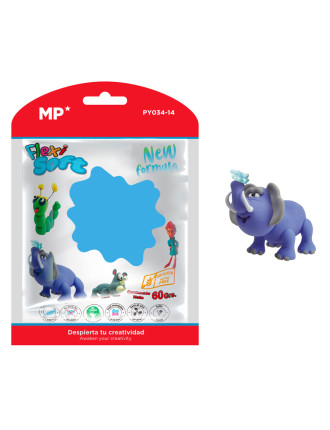MP πλαστελίνη PY034-14, χωρίς γλουτένη, 60γρ, μπλε MP πλαστελίνη PY034-14, χωρίς γλουτένη, 60γρ, μπλε