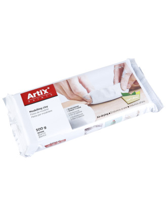 ARTIX PAINTS φυσικός πηλός PY036-1, χωρίς γλουτένη, 500γρ, λευκός