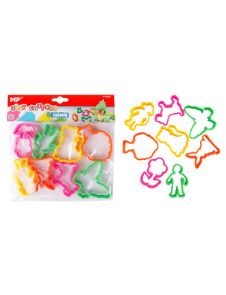 MP σετ καλούπια πλαστελίνης PY057, garden, 3+ ετών, 8τμχ