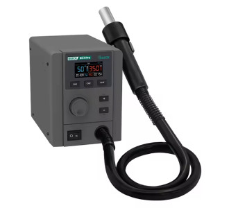 QUICK σταθμός θερμού αέρα QUICK857 Pro με air gun, 580W, 100-500 °C