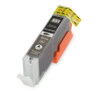 Συμβατό InkJet για Canon CLI-551, 12ml, γκρι